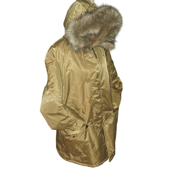 NEW! XL Unisex CopperGold MIL-TEC Military Grade Jacket for ARTIC COLD ELEMENTS - Picture 2 of 8